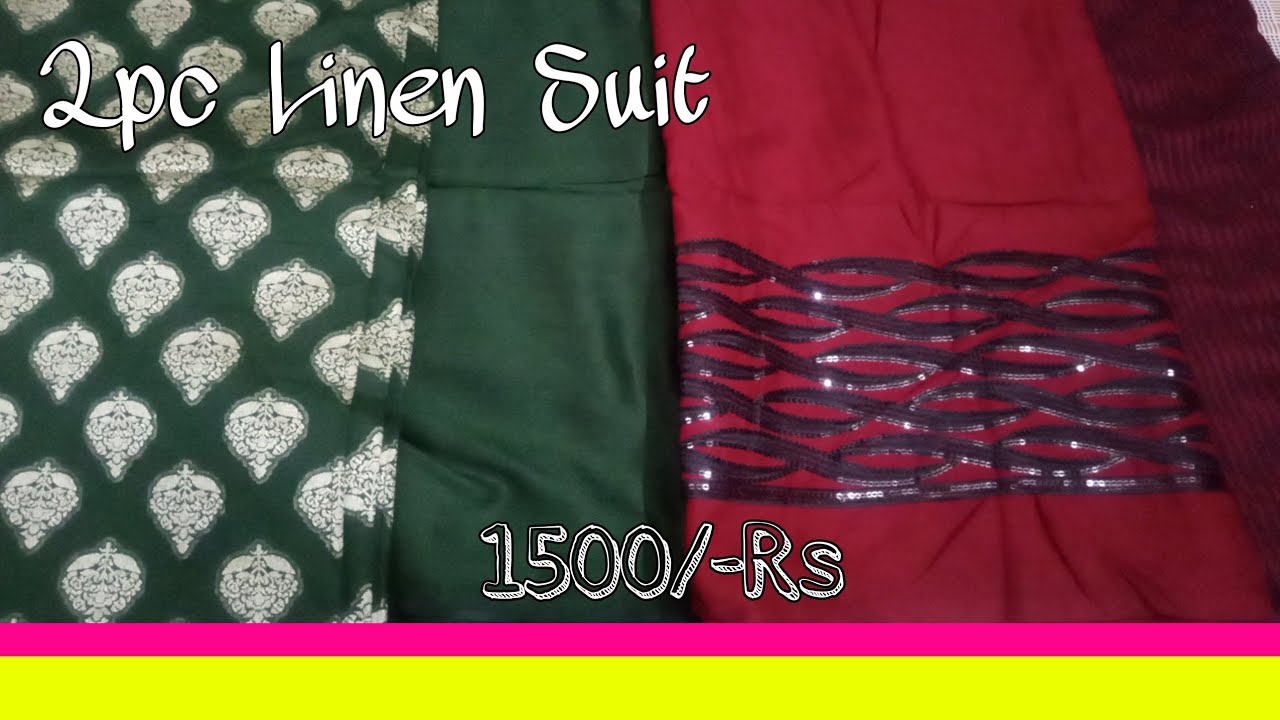 Nishat Linen Winter Collection 2021 - Nishat Linen Sale - 2pc Unstitched Suit with Price
