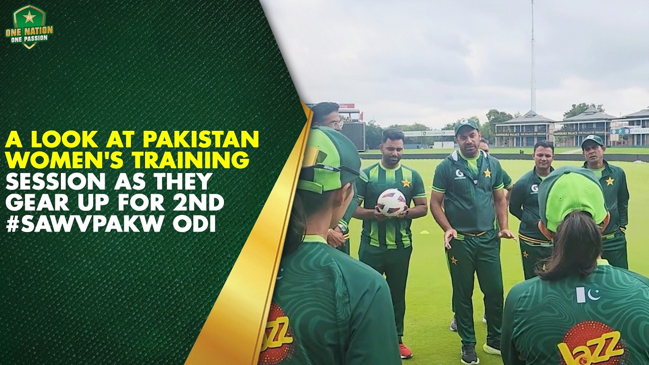 A look at Pakistan Women's training session as they gear up for 2nd #SAWvPAKW ODI | PCB | MA2K