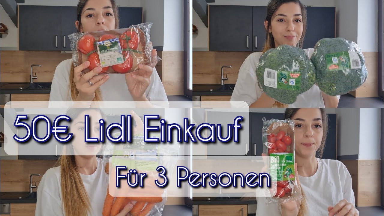 50€ Wocheneinkauf | Food Haul | Lidl Einkauf |