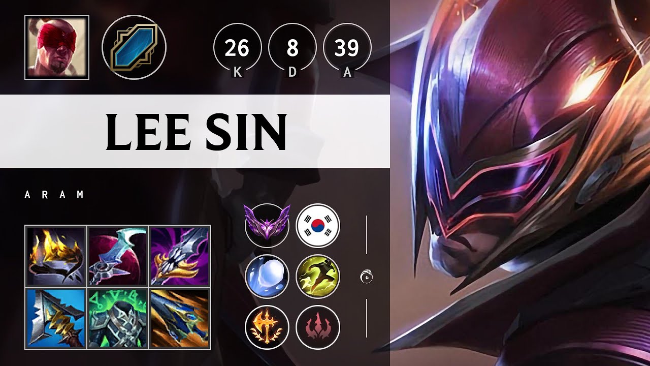 Lee Sin ARAM - KR Master Patch 25.09