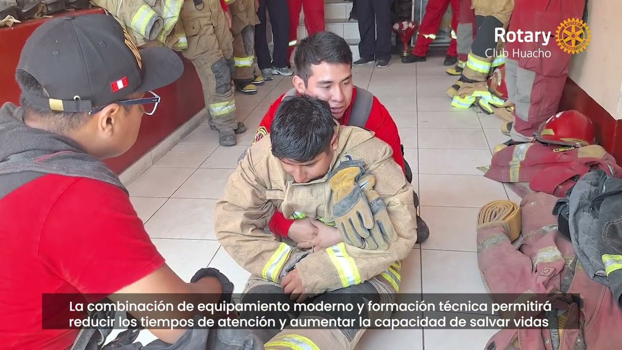 “Implementation and Equipment  Supportfor Fire Company No. 20 –Huacho.”
