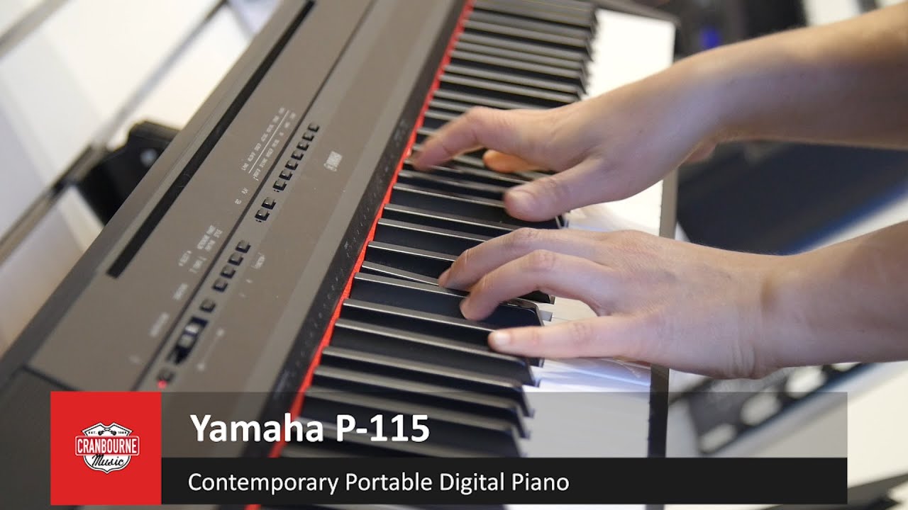 Yamaha P115 Portable Digital with Kate