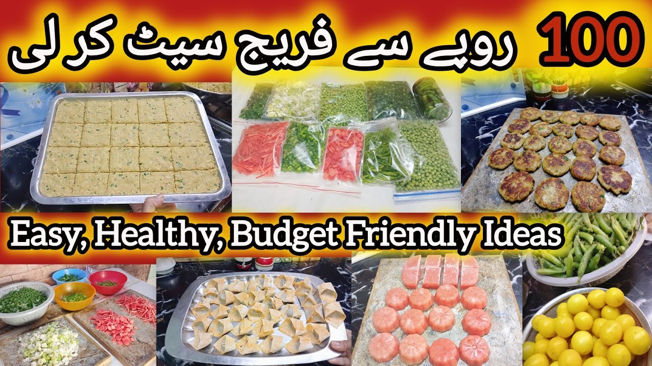 Ramadan preparation✨Not Fancy but effective/Time&Money saving hacks/Budget Friendly frozen recipes.