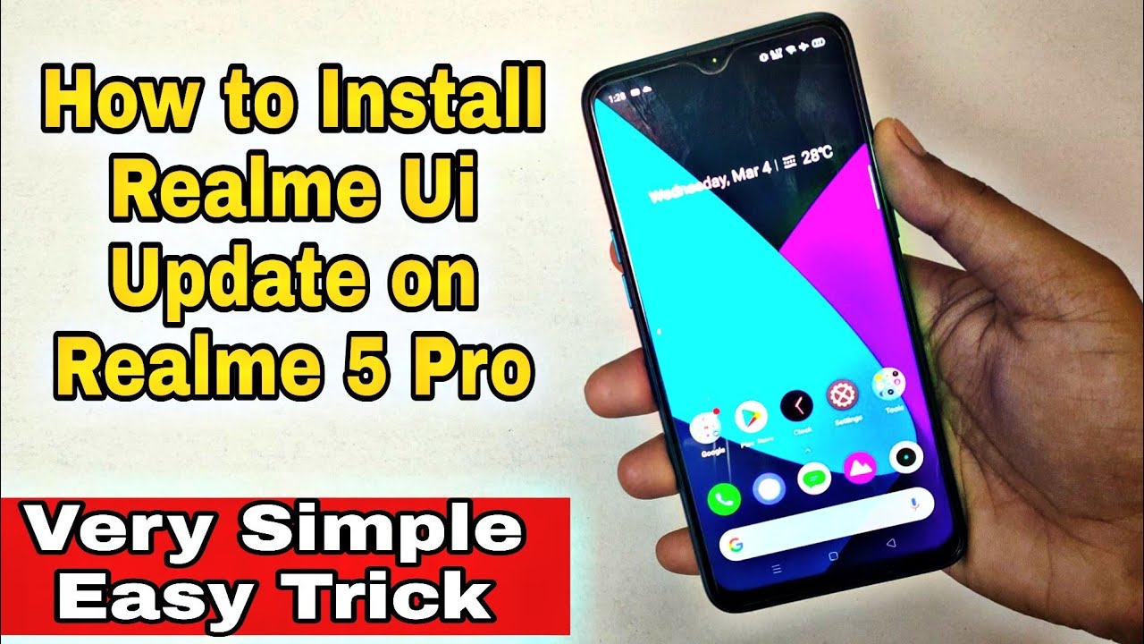 Trick to Install Realme UI Update on Realme 5 Pro 🔥🔥| Update karna hai toh jarur dekho yeh video🧐