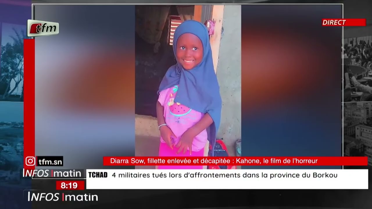 focus société | Diarra SOW, fillette enlevée et décapitée : Kahone, le film de l'horreur