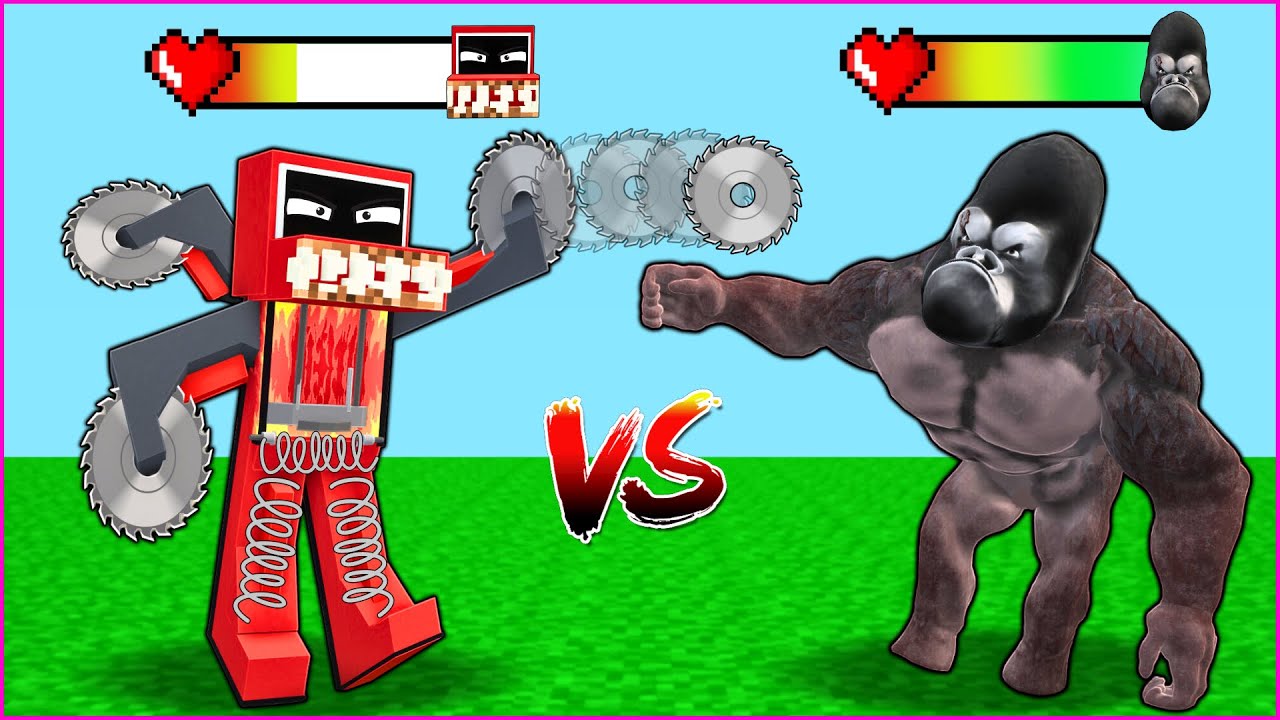 KİNG KONG VS CANAVAR KAMYON! 😱 - Minecraft