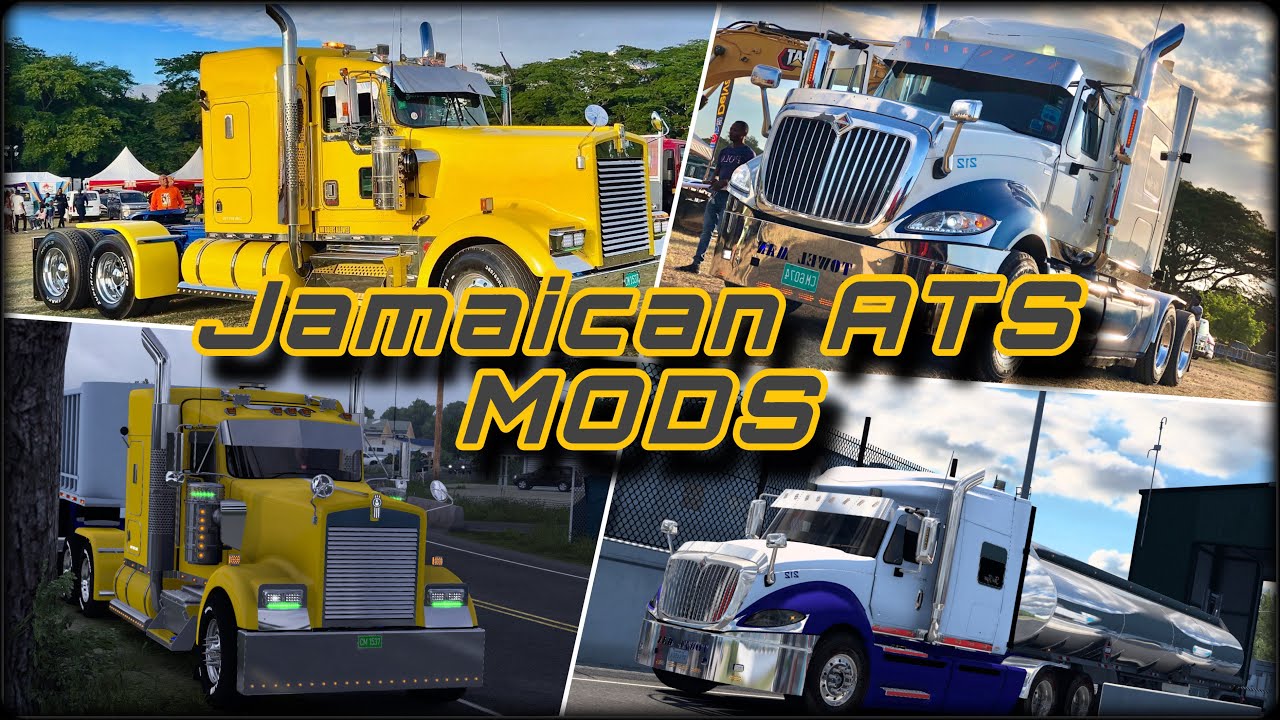 Jamaican Trucks Mod Showcase - American Truck Simulator