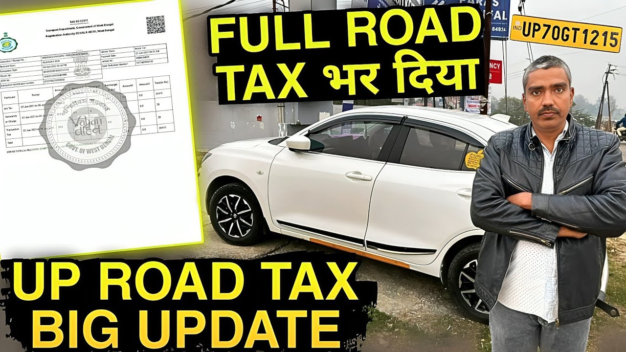 UP Road Tax Big Update || How To Pay Road Tax || Ola Uber Driver Full Earning #uproadtax #taxi #cab