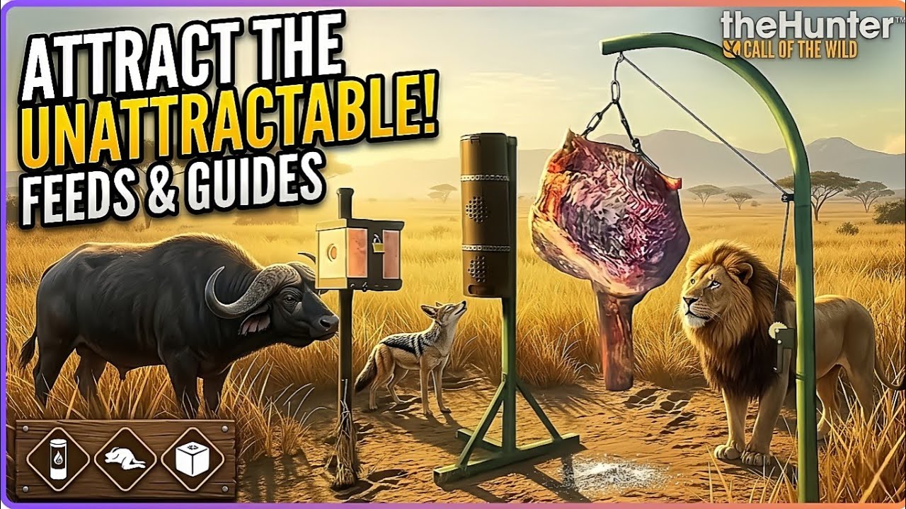 Feeder Pack 2: Attracting the UNATTRACTABLE in theHunter COTW