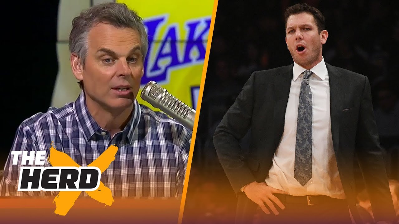 Colin Cowherd thinks we can stop blaming LaVar Ball for Luke Walton's failures | THE HERD