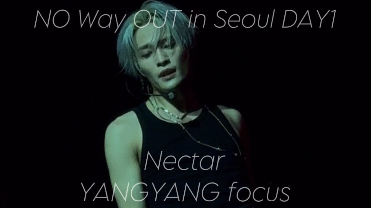 250802 YANGYANG focus | Nectar - WayV 威神V 웨이션브이 NO Way OUT in Seoul DAY1 양양 직캠