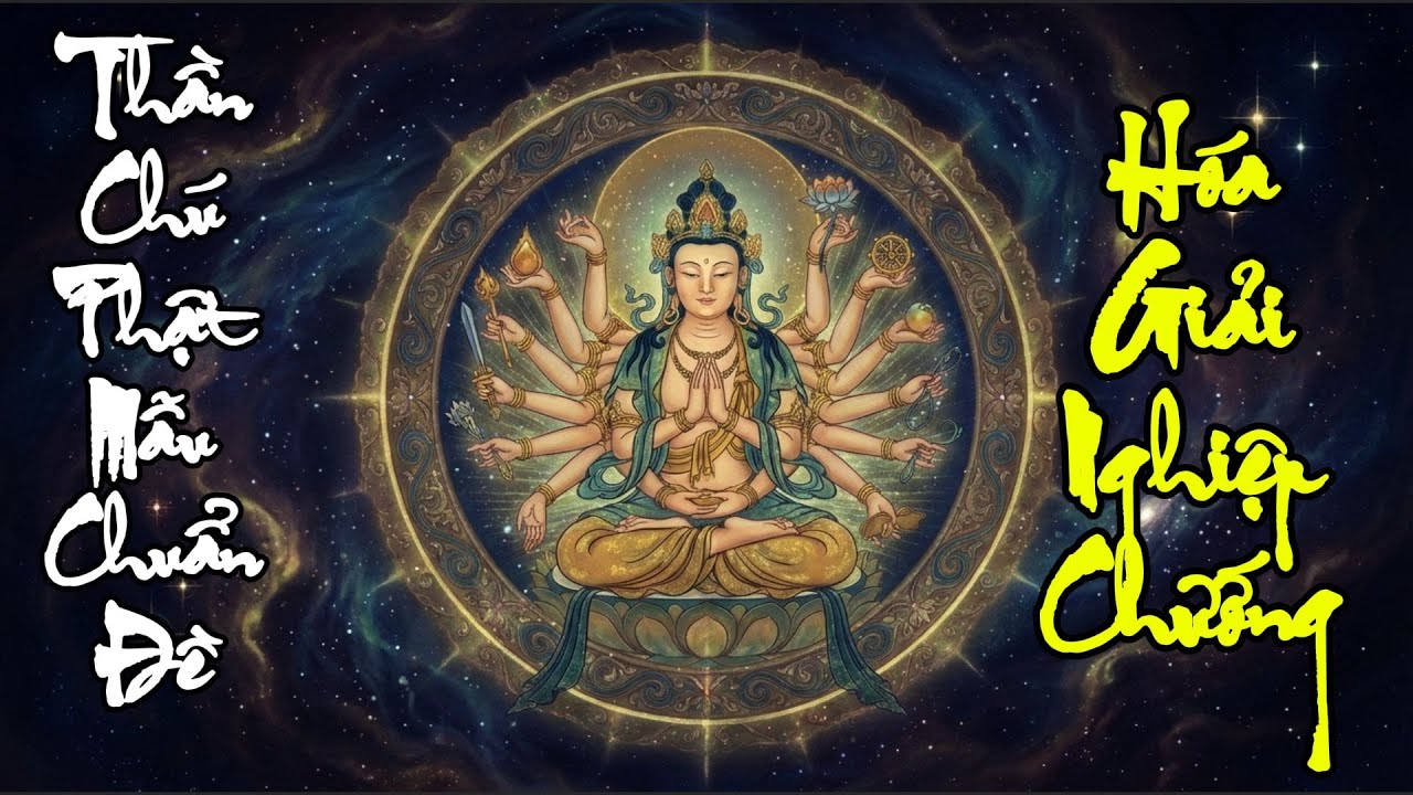 Thần Chú Phật Mẫu Chuẩn Đề | Om Cale Cule Cunde Svaha | Thanh Tịnh Tâm – Hóa Giải Nghiệp Chướng