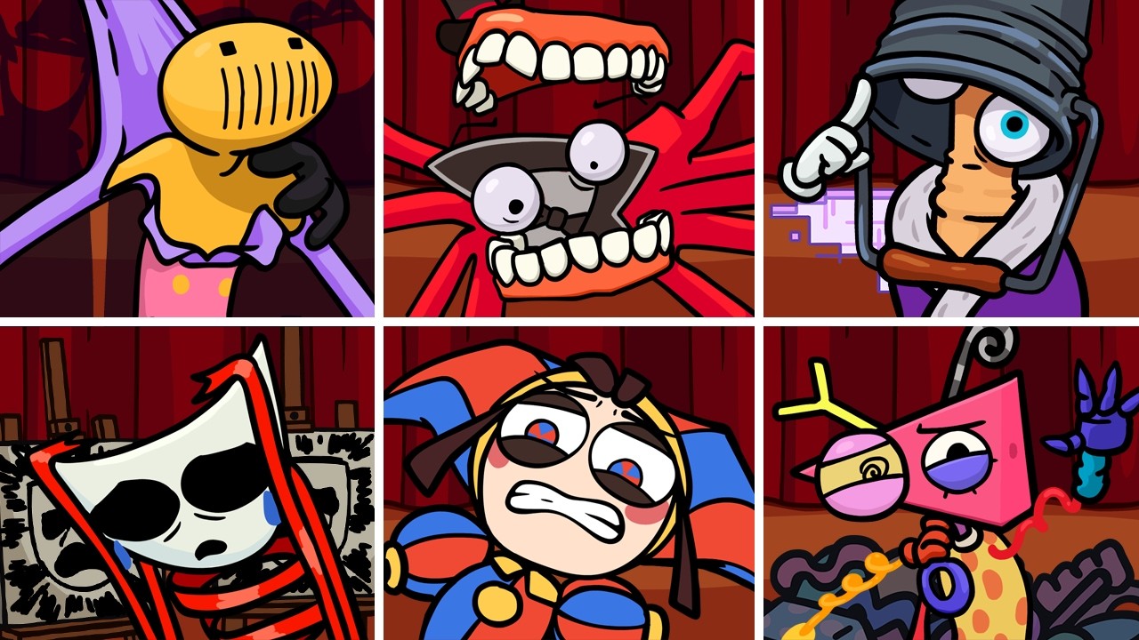 THE AMAZING DIGITAL CIRCUS Episode 8 in Among Us