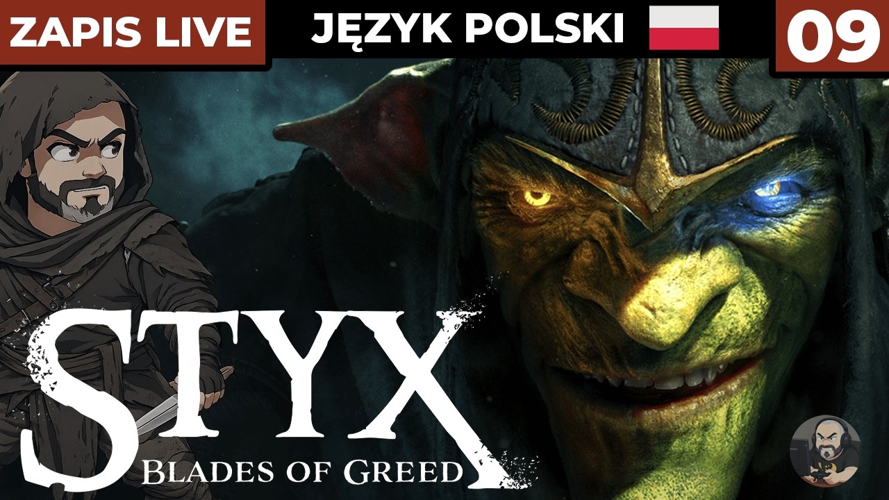 Styx: Blades of Greed PL #9 - Ślepy klucza nie widzi! :D - Gameplay PL