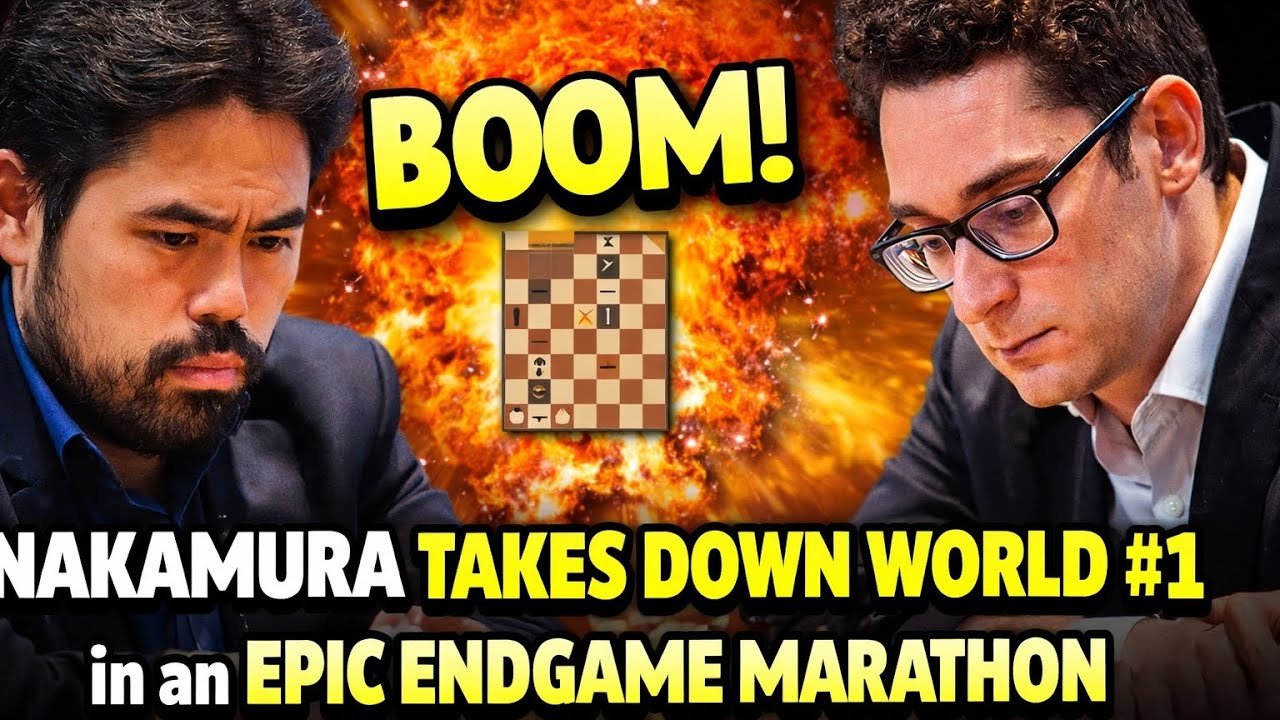 An Epic Endgame Battle: Nakamura vs Caruana | 123 Moves of Pure Chess”
