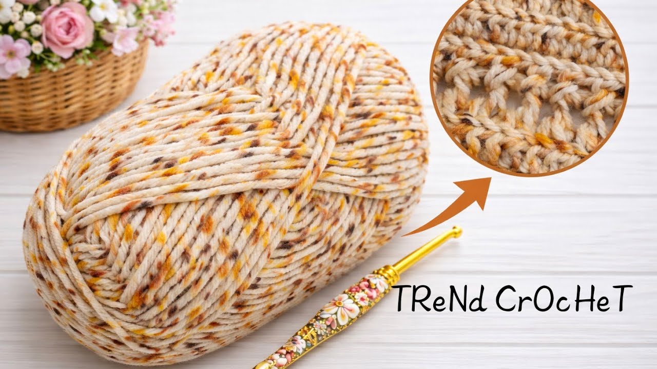 I LEARNED THIS FROM A JAPANESE WOMAN / IT'S SO EASY TO MAKE! 🎉🎉 CROCHET PATTERN