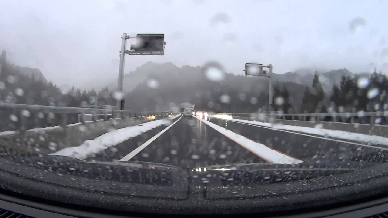 【車載動画】 6倍速 大館北IC～小坂JCT開通