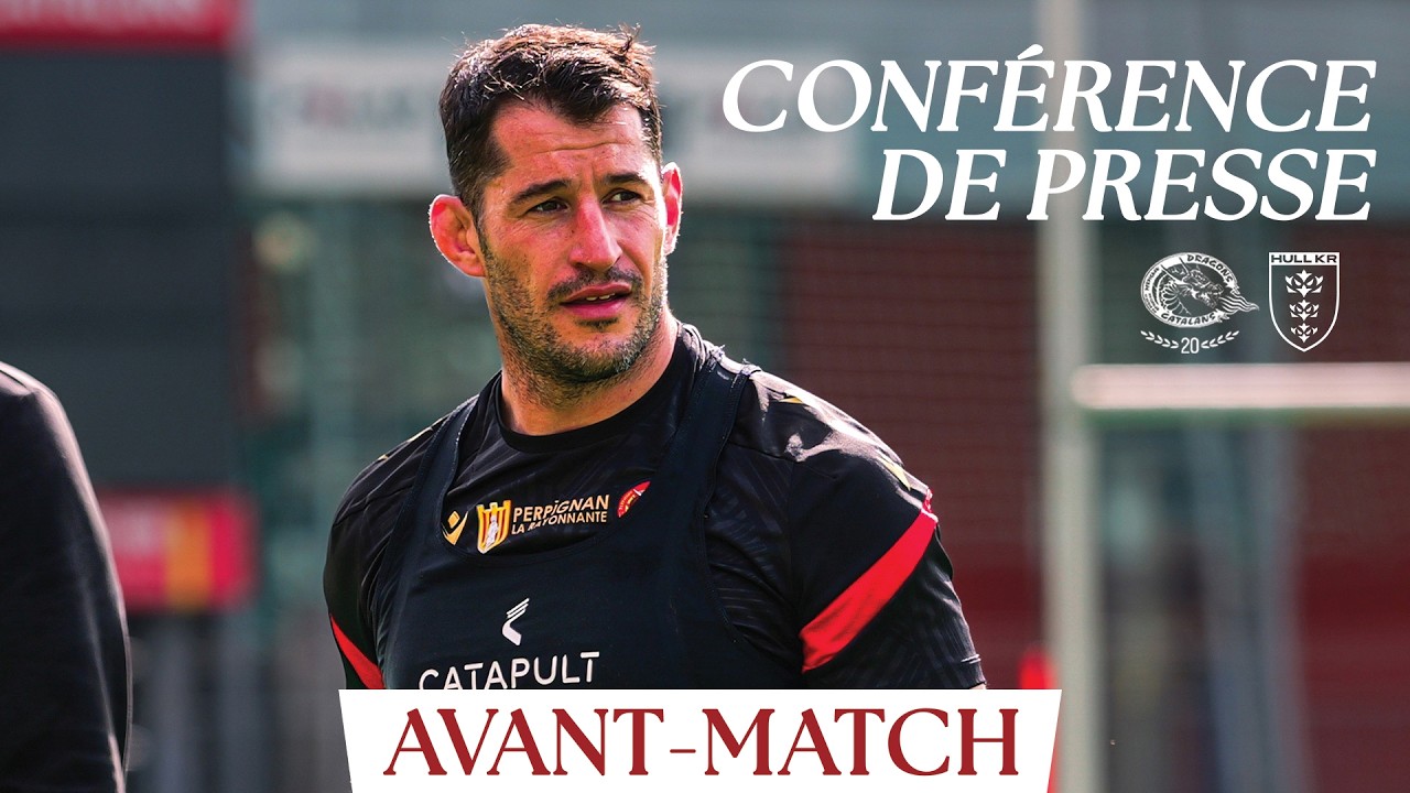 Conférence de presse avant-match - Dragons vs Hull KR
