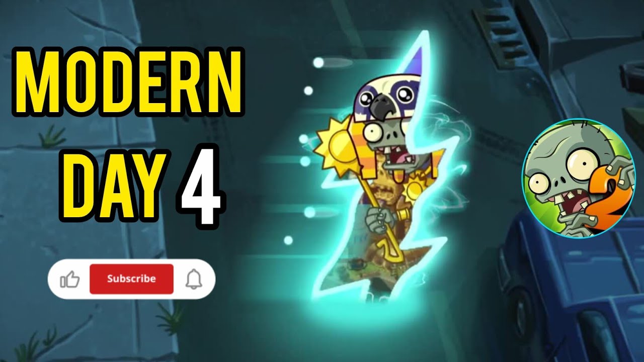 Plant vs zombies2 | Modern Day 4 | Mobile Game play 2026 |