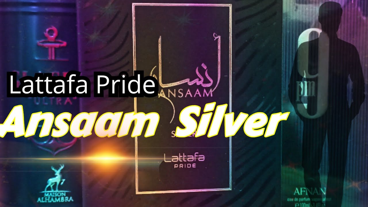 Perfume Árabe Ansaam Silver de Lattafa Pride. Es el mejor Clon de Azzaro The Most Wanted?🤔.. VEAMOS😎