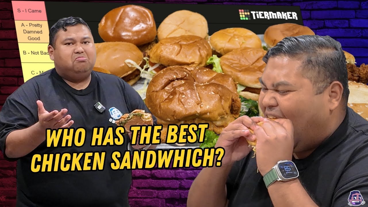 У кого самый лучший куриный сэндвич в мире фастфуда?!
