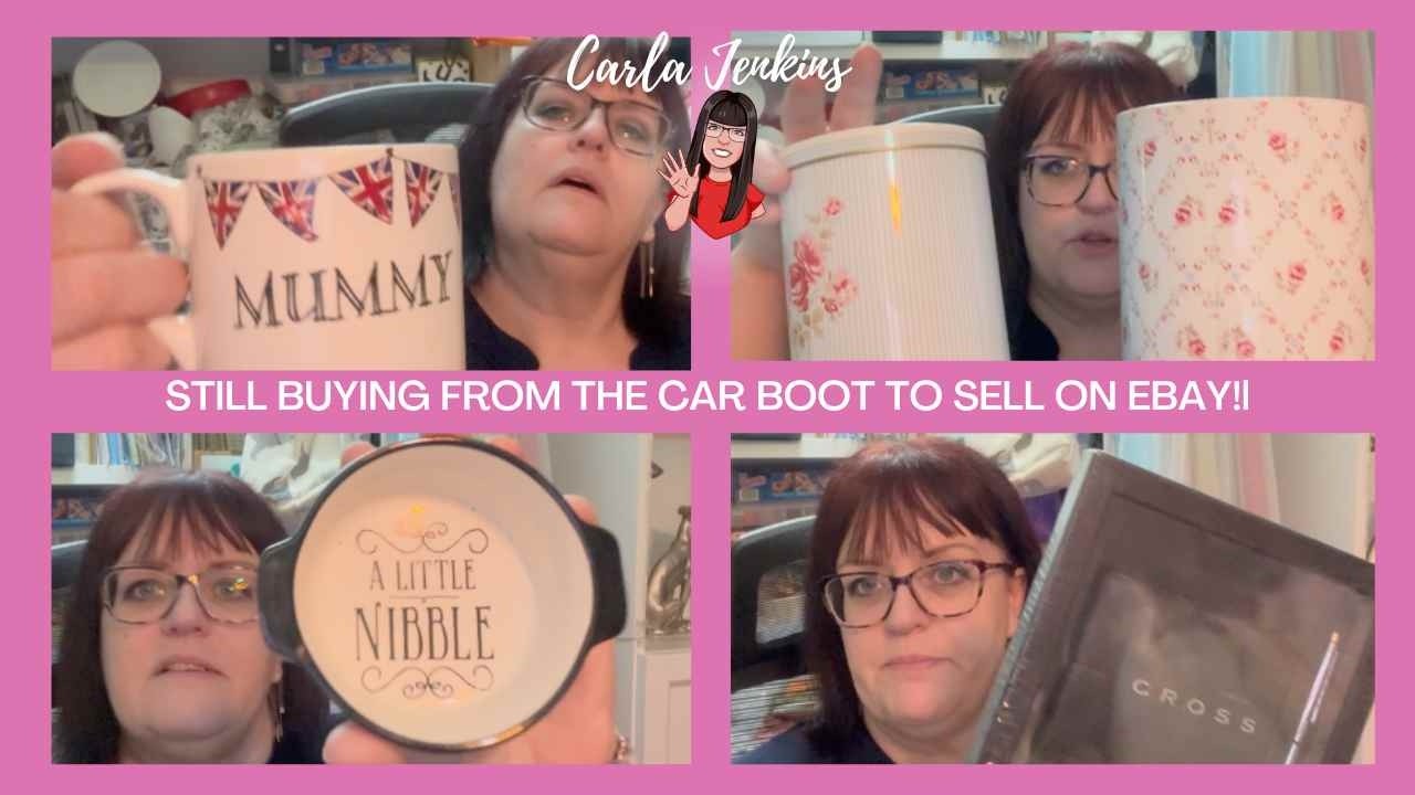 Car Boot Haul To Sell On Ebay | CARLA JENKINS