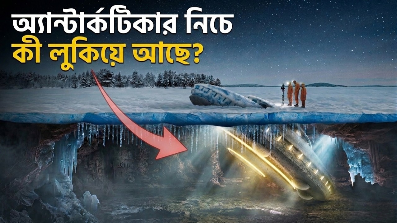 অ্যান্টার্কটিকার বরফের নিচে কী লুকিয়ে আছে? | What's hidden Under the Ice of Antarctica?