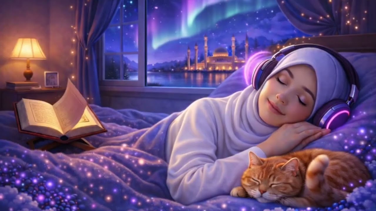 Beautiful Quran for Deep Sleep & Relief Insomnia Stress 🌿 Surah Al-Mulk, Al Waqiah | Calm Your Mind