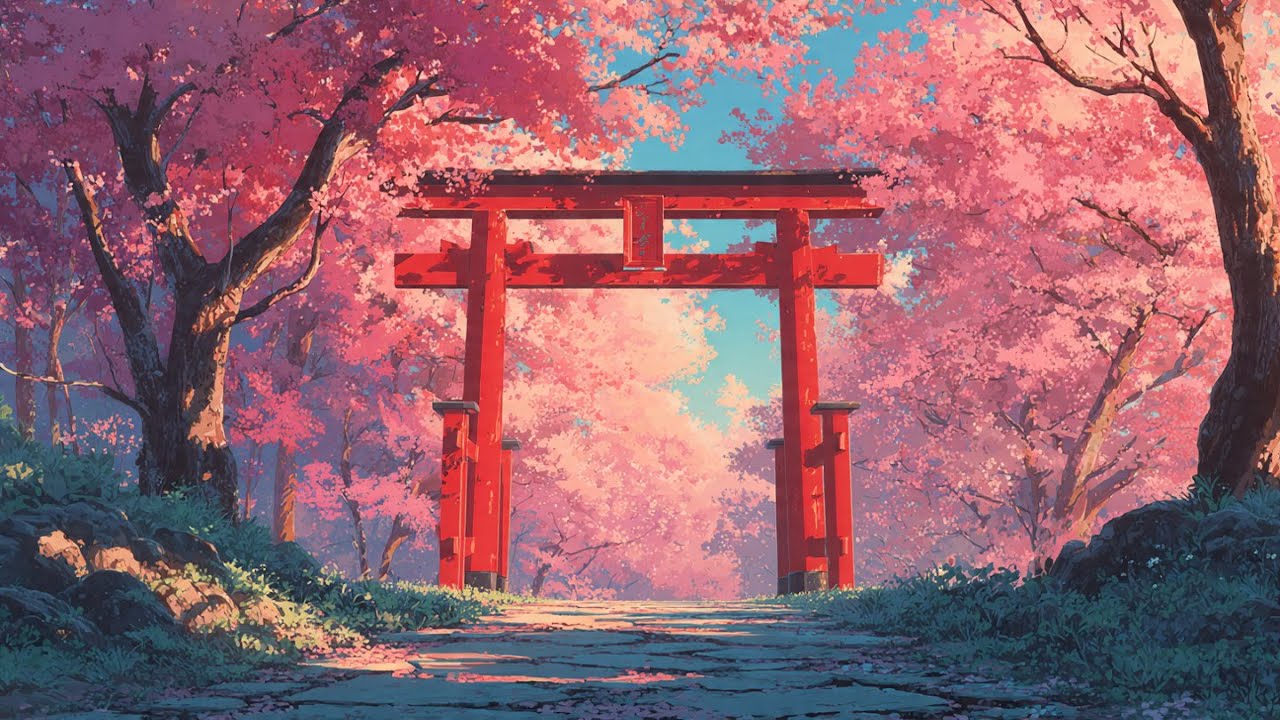 [ZEN / MA]Sakura Breeze   Shinobue Solo / 桜の舞 透明な篠笛