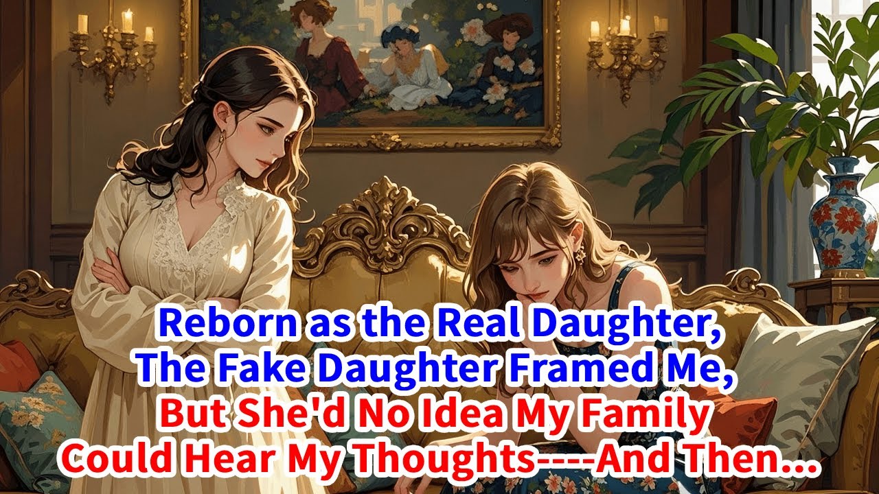Reborn as Real Daughter,Fake Daughter Framed Me,But She'd No Idea Family Could Hear My Thoughts—Then