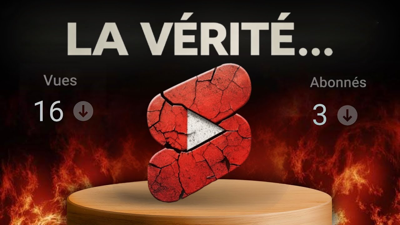 Voici pourquoi ta chaîne YouTube Shorts ne vas jamais marcher...
