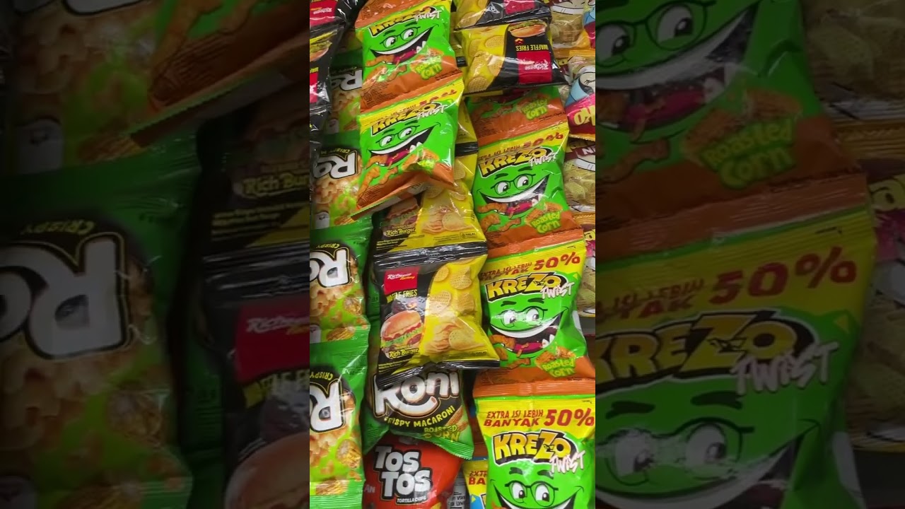 Wah banyak chiki ini