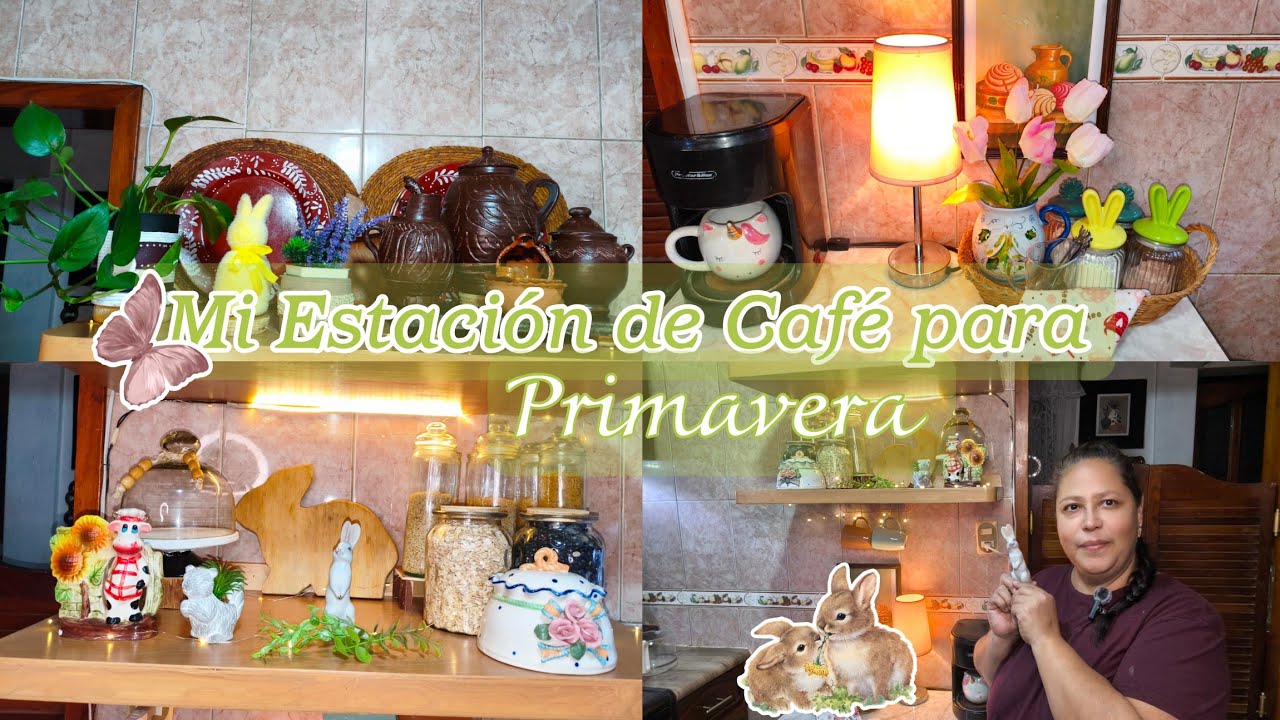 DECORACIÓN DE MI ESTACIÓN DE CAFÉ | Ideas para Pascua y Primavera 2026 ☕🌼