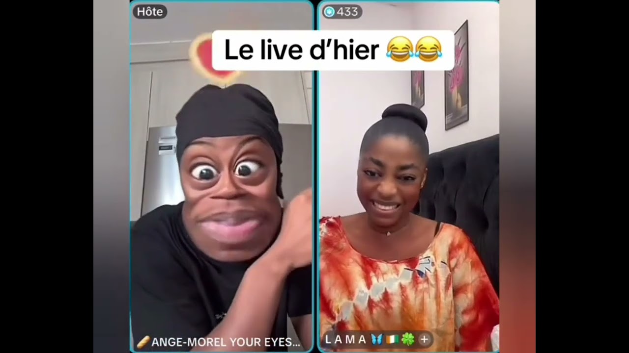 🇨🇦🇨🇮 LE LIVE D'ANGE MOREL EST CHIC OOOH ! 