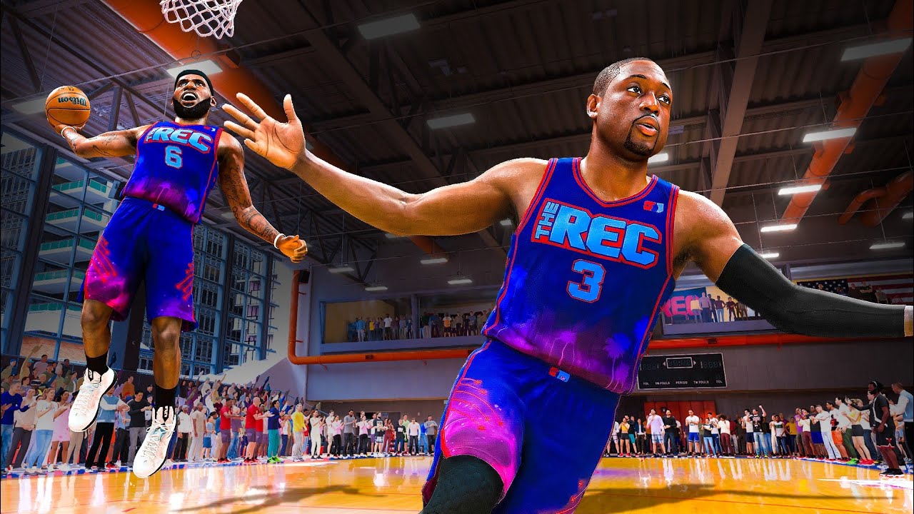 PRIME LEBRON JAMES and DWYANE WADE BUILDS are UNREAL in the REC on NBA 2K26!