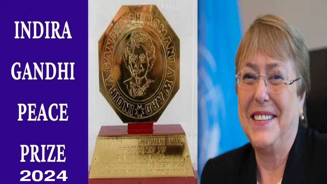 Former President of Chile to be conferred the Indira Gandhi Peace prize | Current Affairs in Telugu