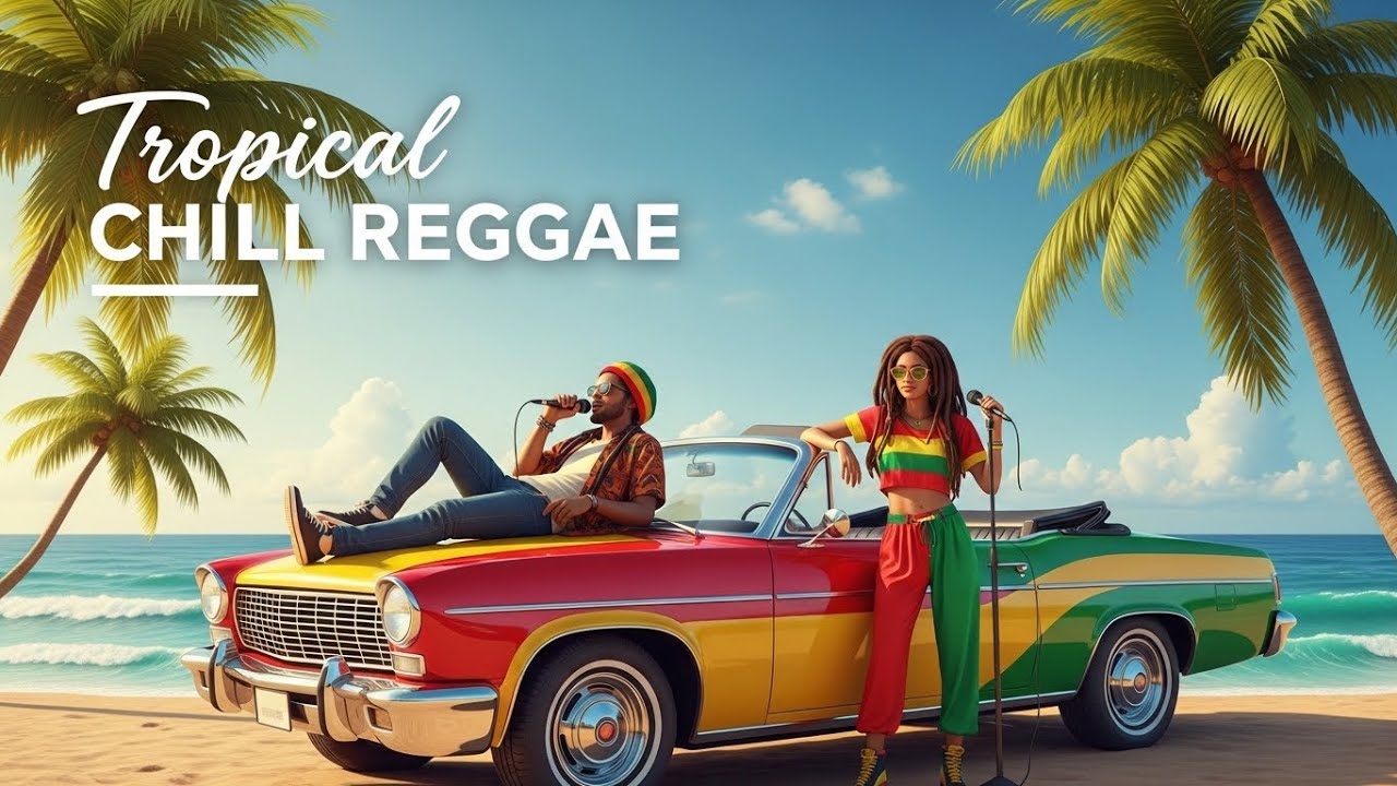 Hawaiian Tropical Chill Reggae 🌴 Summer Relaxation 24/7 Live Music