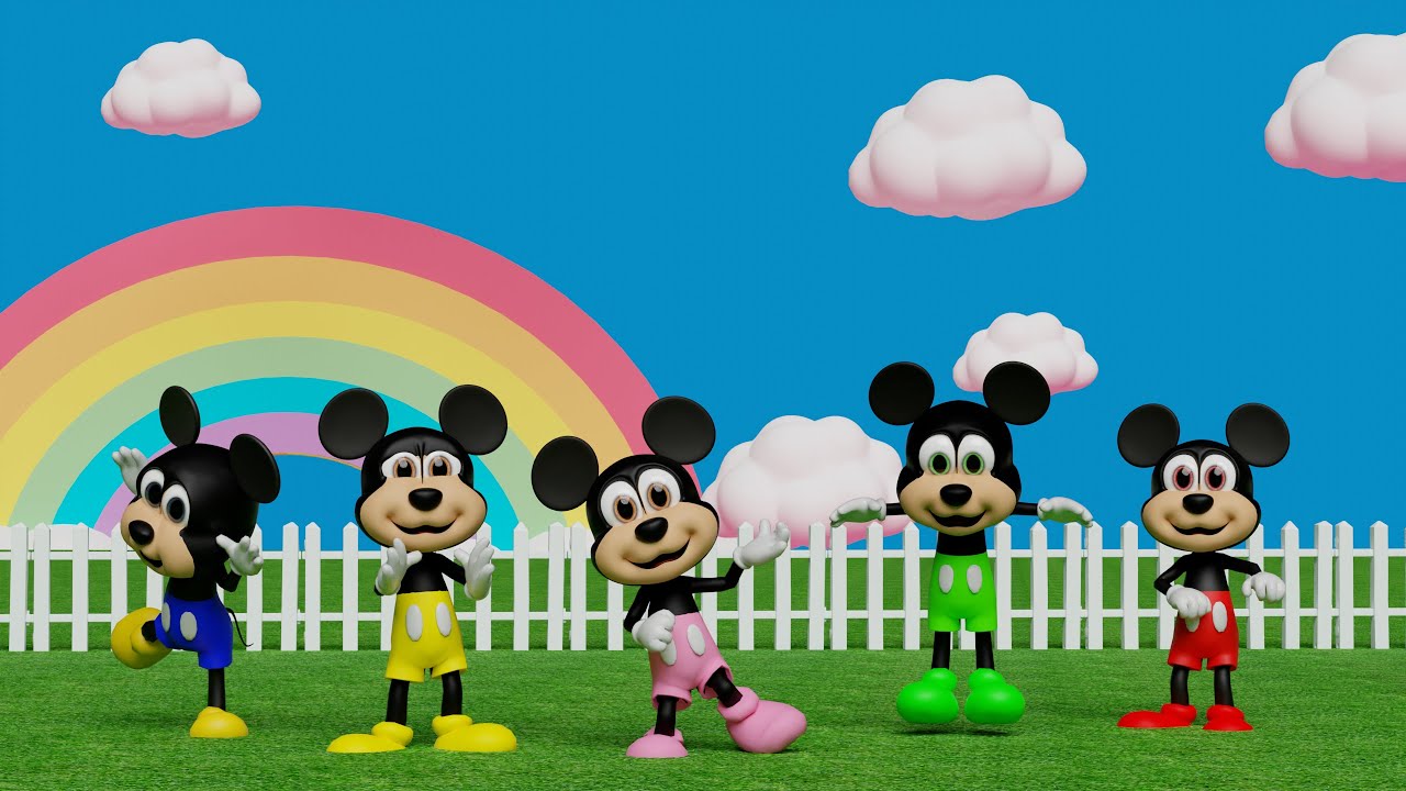 🎨 Miki Learns Colors! | Fun Color Song for Kids | Red, Blue, Green, Pink, Yellow 🌈