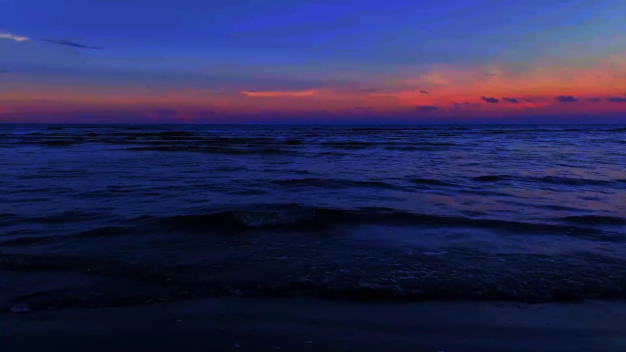 Ocean Background with Ocean Waves | Calm Sleep Sound
