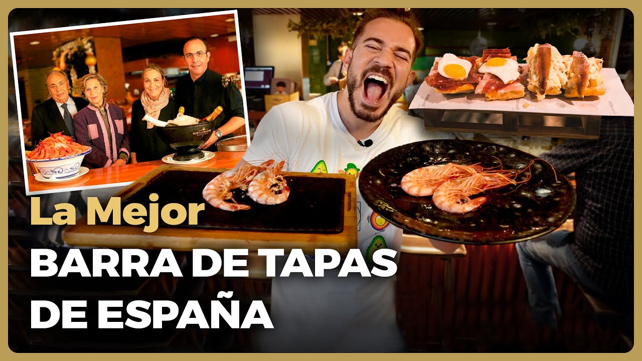 COMIENDO en la MEJOR BARRA de TAPAS de ESPAÑA!!! (NO puedes RESERVAR)