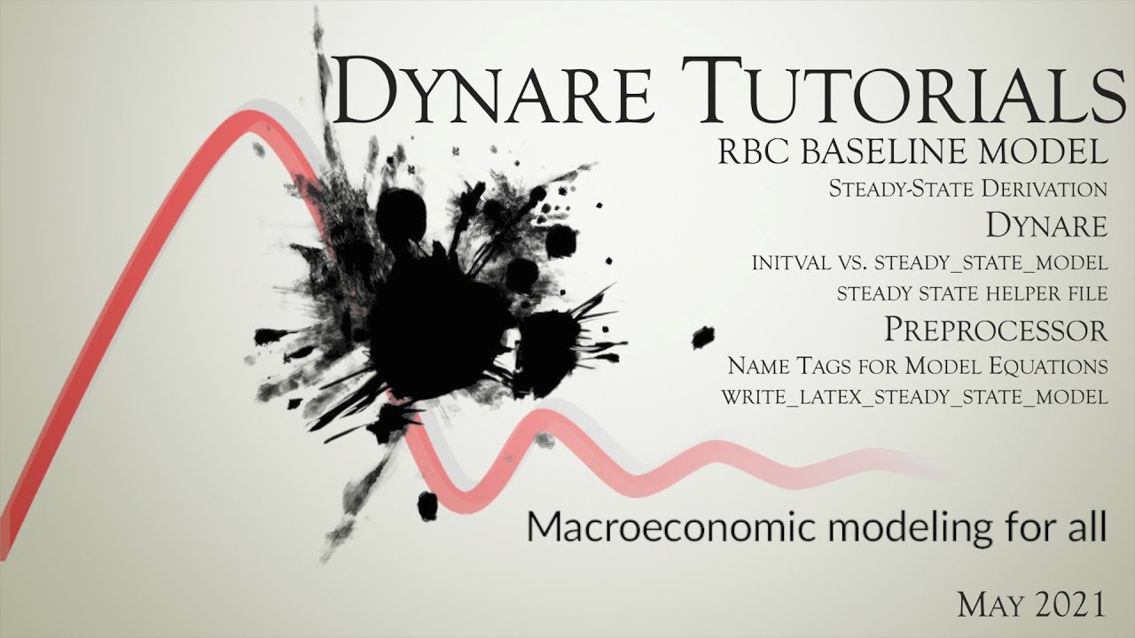 RBC Baseline Model: steady-state derivations and implementation in Dynare (with preprocessing tips)