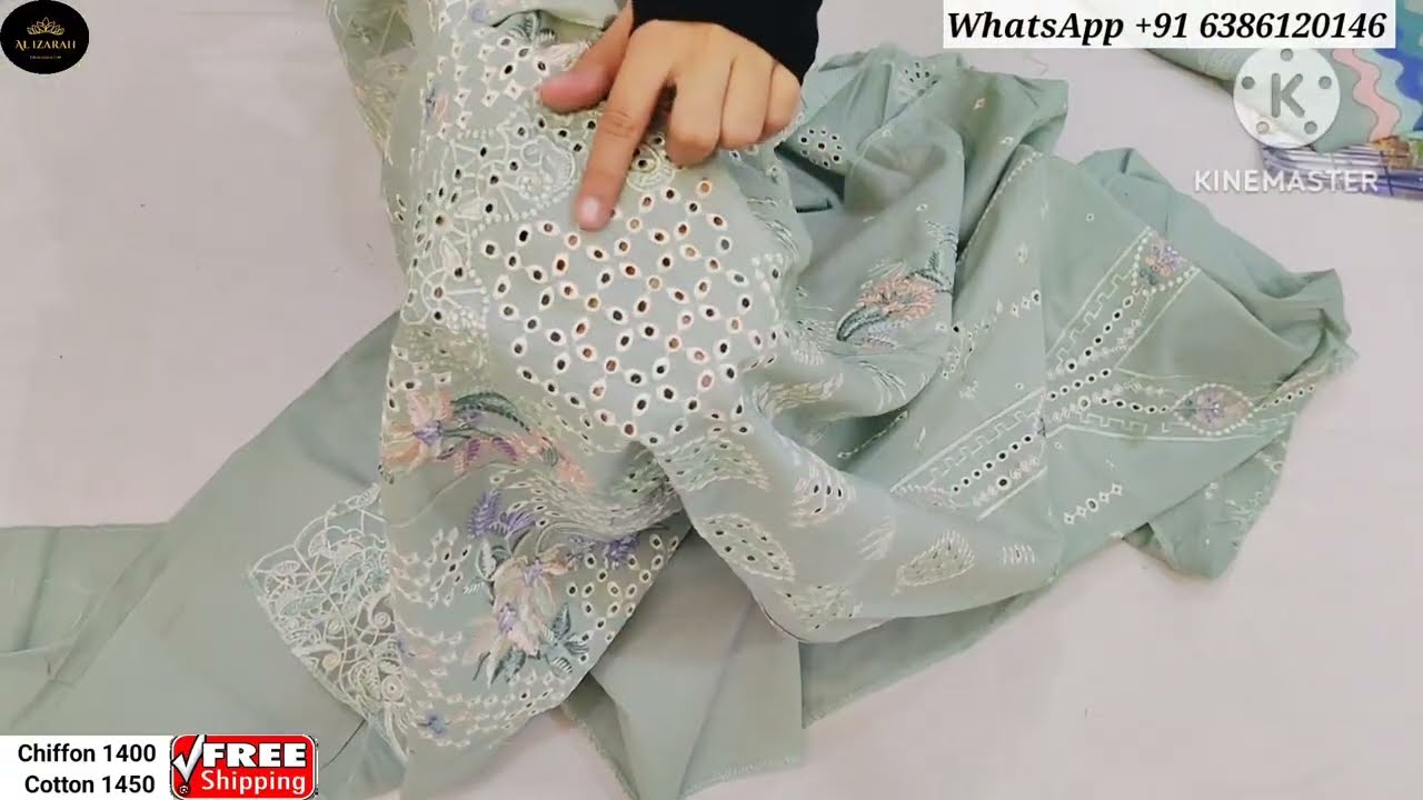 Rang Rasiya premium lawn by shree 🌹Pakistani chikankari suit🌹chikankari Lawn dresses🌹online suit