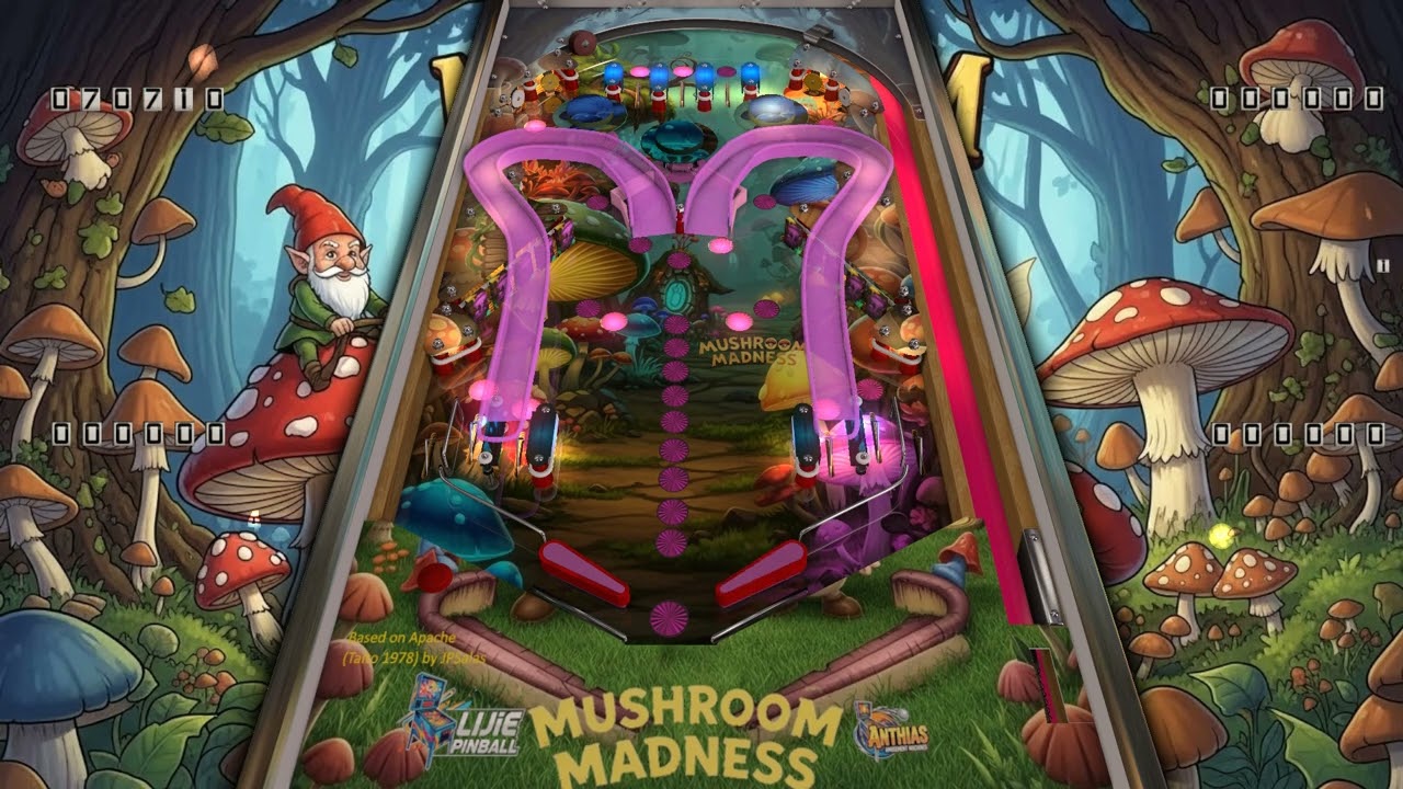Mushroom Madness Pinball