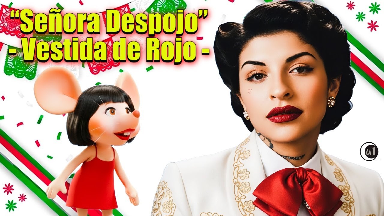“Señora Despojo” Vestida de Rojo -Canción Mariachi Homenaje a la historia de Cazzu #cazzu #mariachi