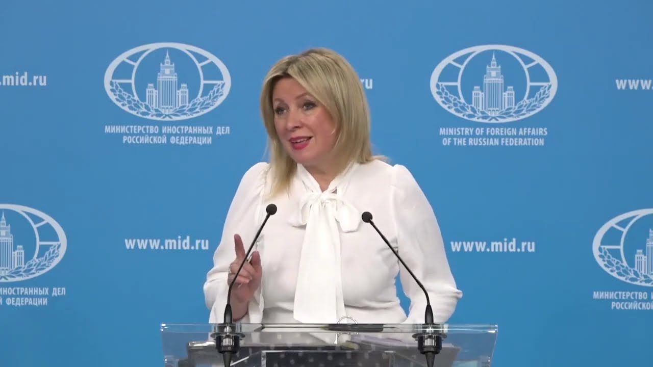 «Где доказательства?» — Захарова в жёсткой перепалке с «Дождём»* по делу Навального*