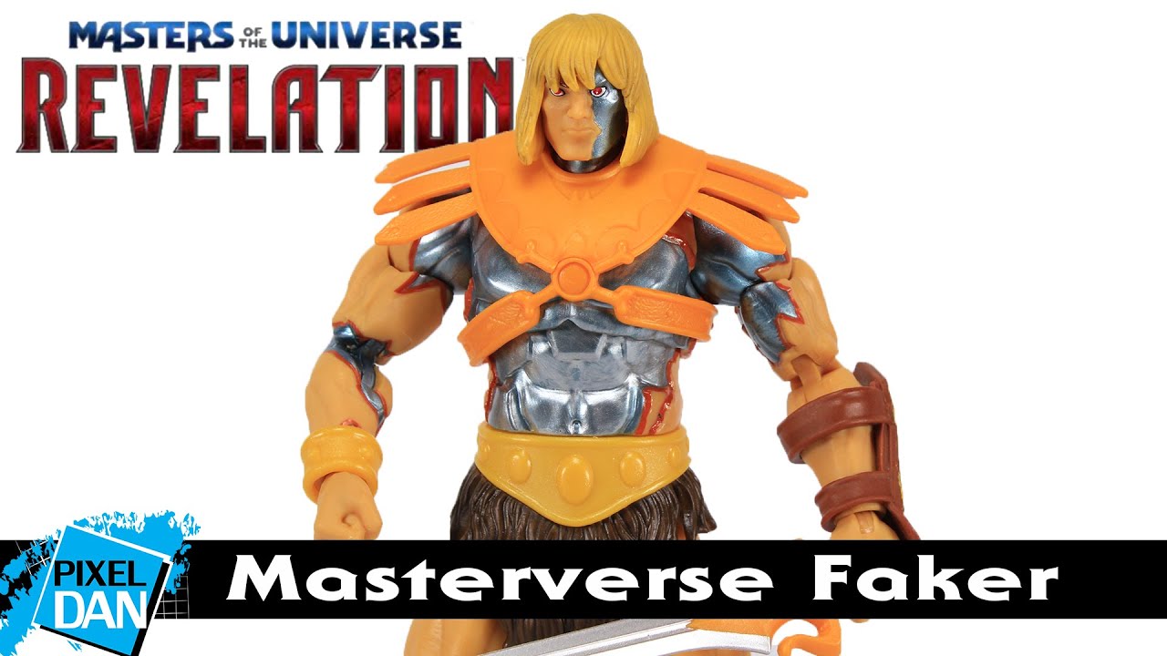 MOTU Revelation FAKER Masterverse Action Figure Review | Masters of the Universe