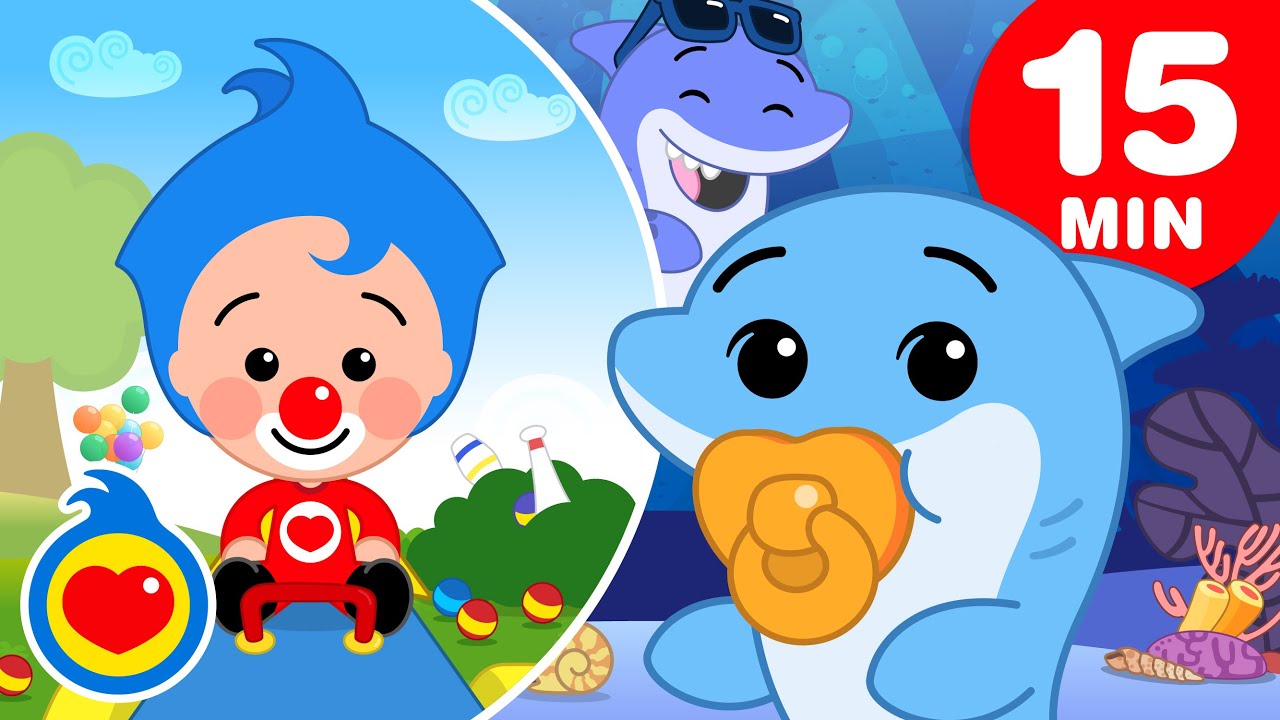 Jugando Con Amigos | Y M&aacute;s Canciones Infantiles para Divertirnos (15 Min) | Plim Plim