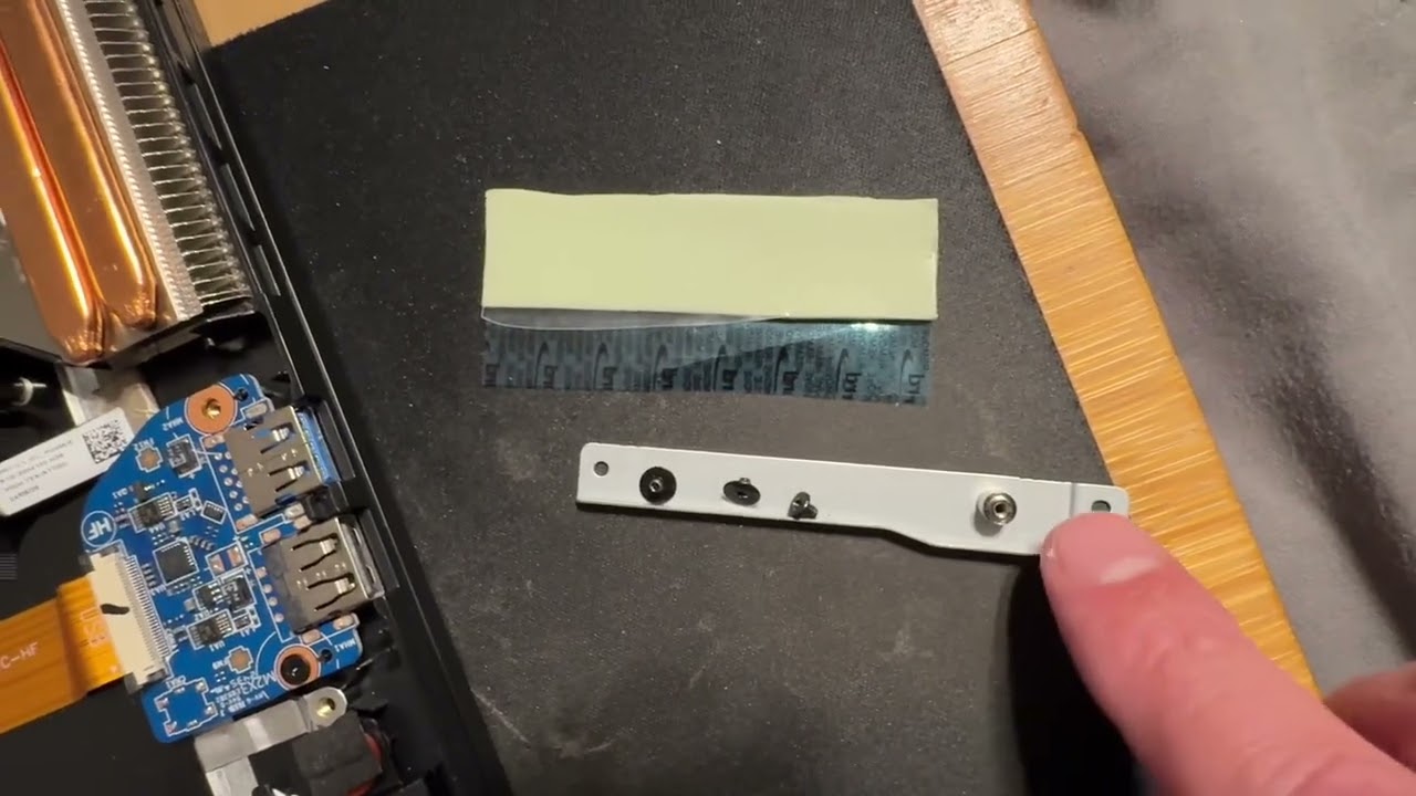 Install additional M.2 hard drive into an MSI Katana A17