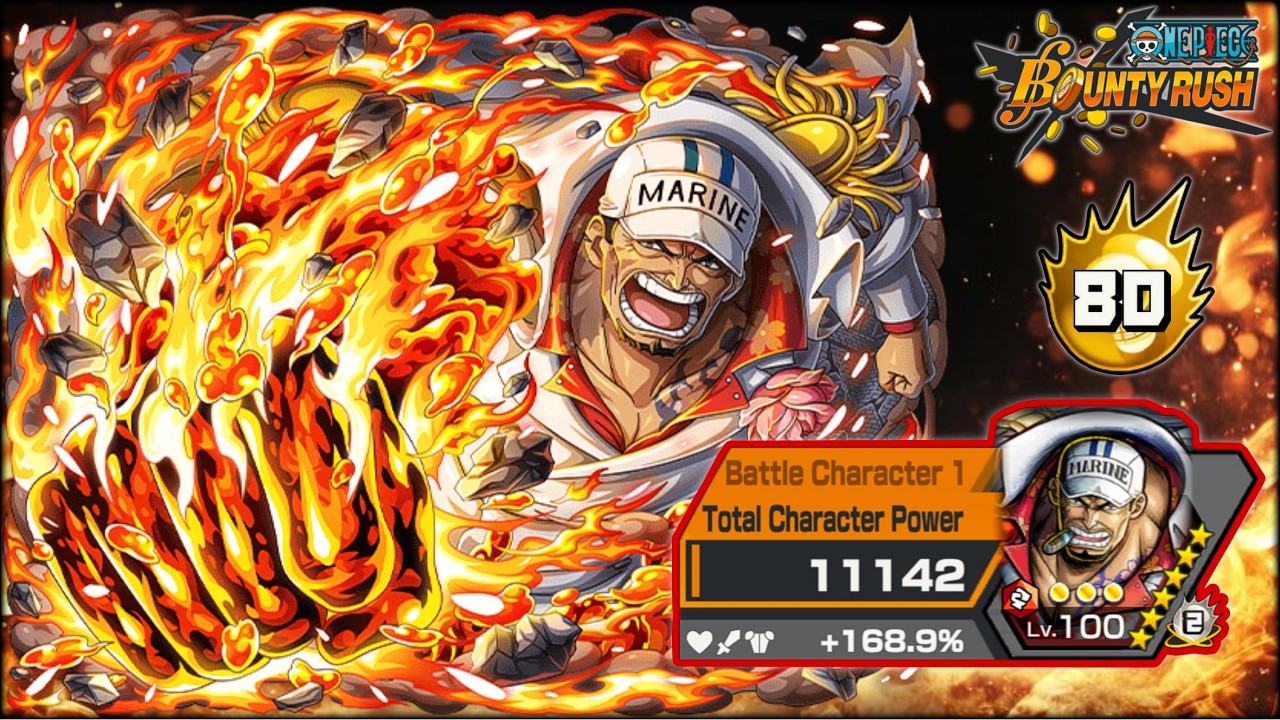 【One Year Since His Buff】Akainu Still Going Strong | OPBR