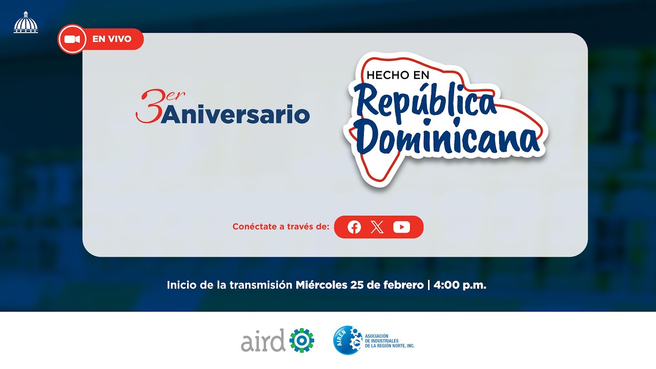 En Vivo | 3er Aniversario del Sello Hecho en RD